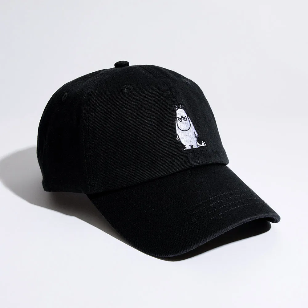 Moomintroll Angry casquette adulte noir coton