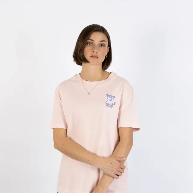 Moomin Little My's Party T-shirt Pink t-shirt rose
