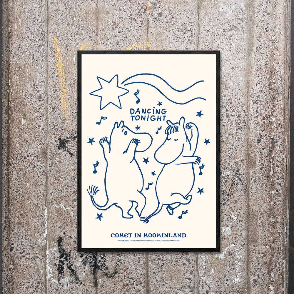 Moomintroll Comet Dance affiche blanche 200 g