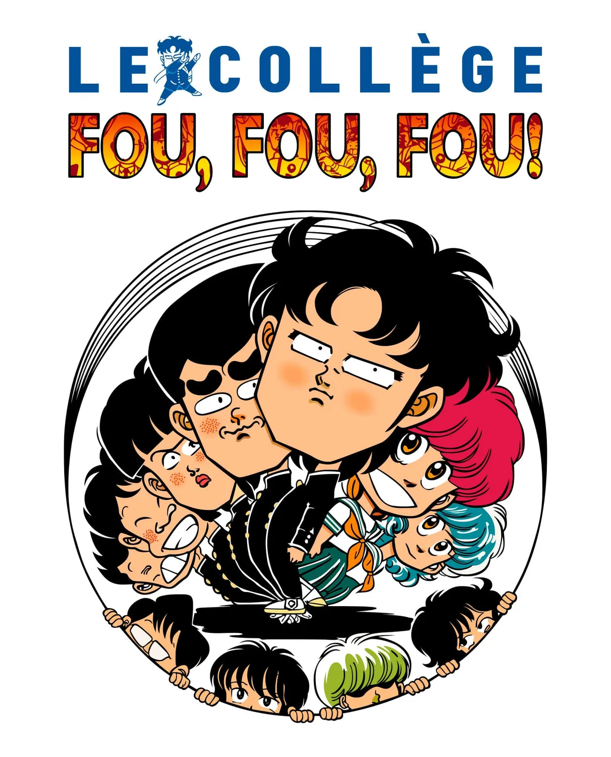 Pixgoodies Le Collège fou fou fou mug céramique 325 ml
