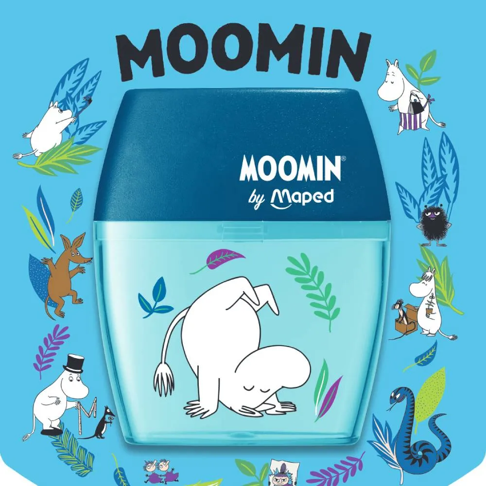 Moomintroll Upside Down taille-crayon 2 trous réservoir