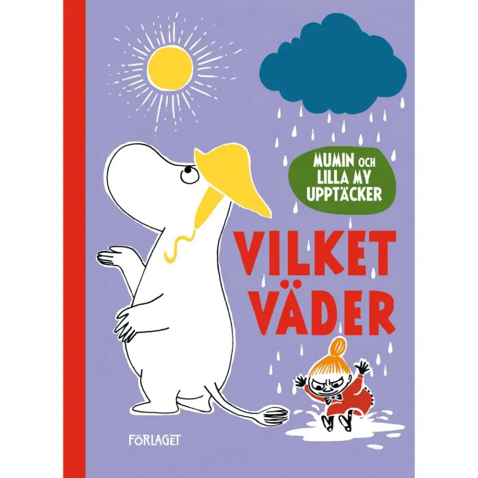 Moomintroll Mumin och Lilla My Vilket väder livre suédois