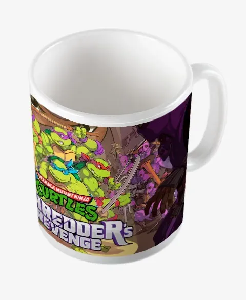 Pixgoodies Tortues Ninja Shredder's Revenge mug céramique pixel