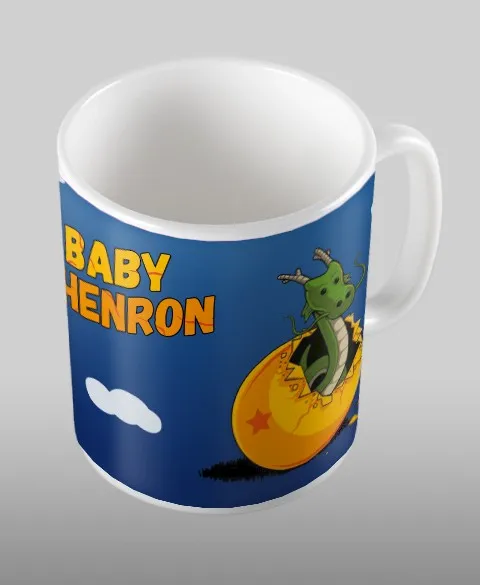 Pixgoodies Dragon Ball Shenron bébé mug céramique