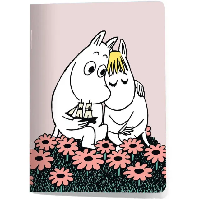 Moomintroll Hug carnet mini 9x12 cm