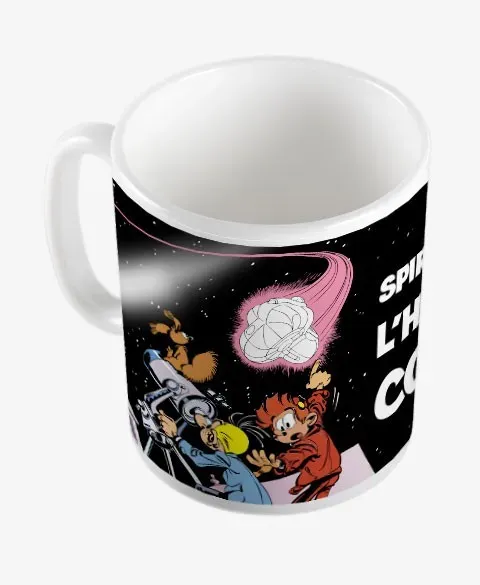 Pixgoodies Spirou et Fantasio Horloger de la comète mug