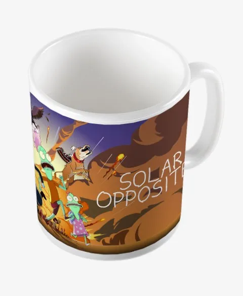 Mug Solar Opposites Pupa extraterrestres céramique