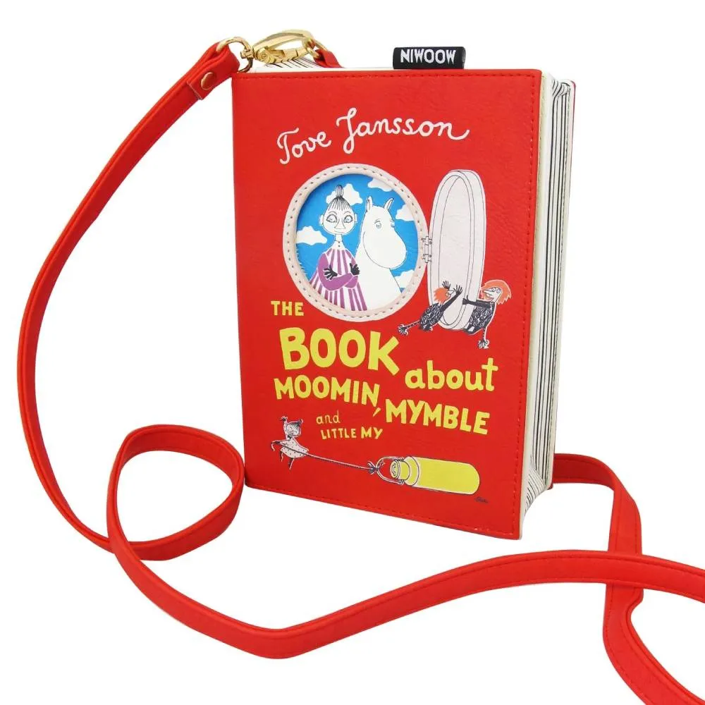 Moomintroll The Book About Moomin sac bandoulière rouge PU