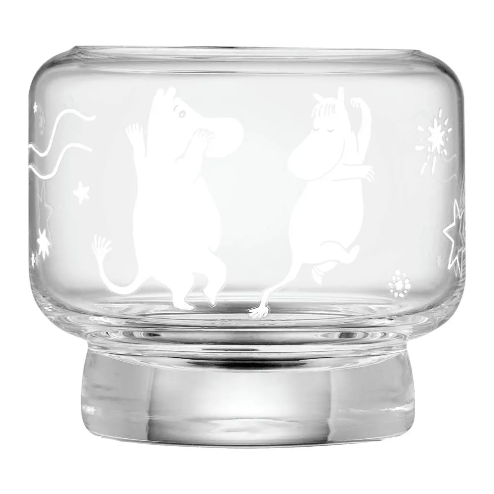 Moomintroll Comet photophore verre 6,5 cm