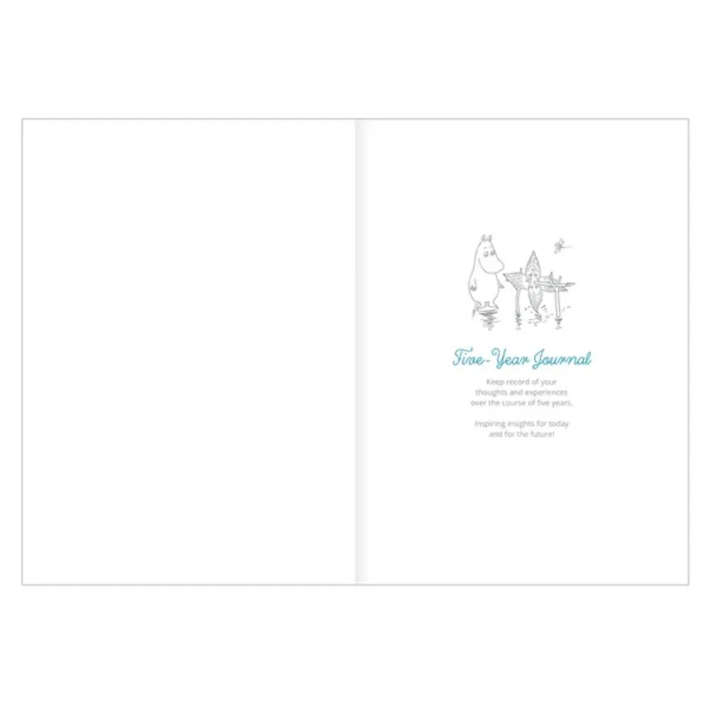 Moomintroll Dive journal 5 ans 12x17 cm 376 pages