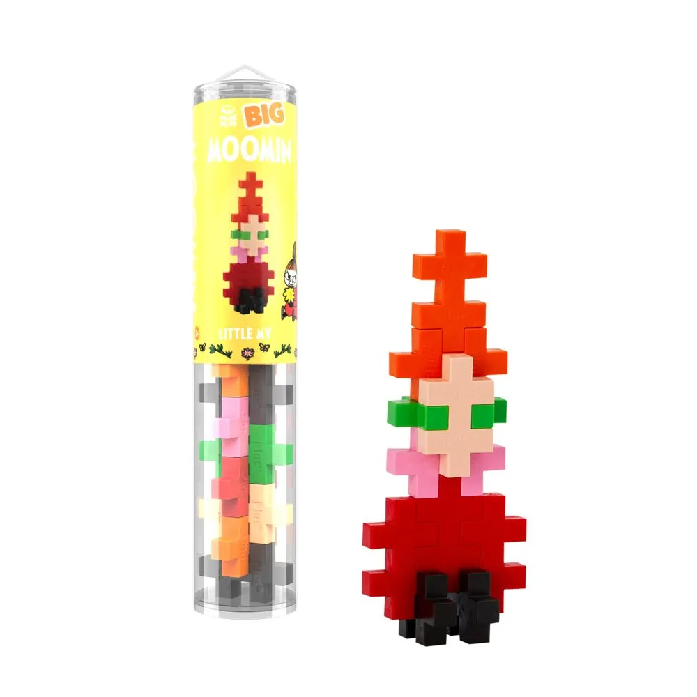 Moomintroll Little My tube construction 15 pieces