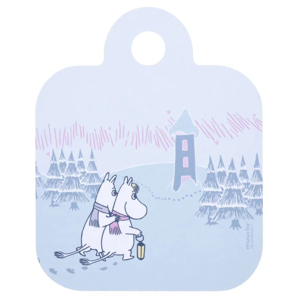Moomintroll Frosty Day Chop & Serve planche 20 × 25 cm bouleau