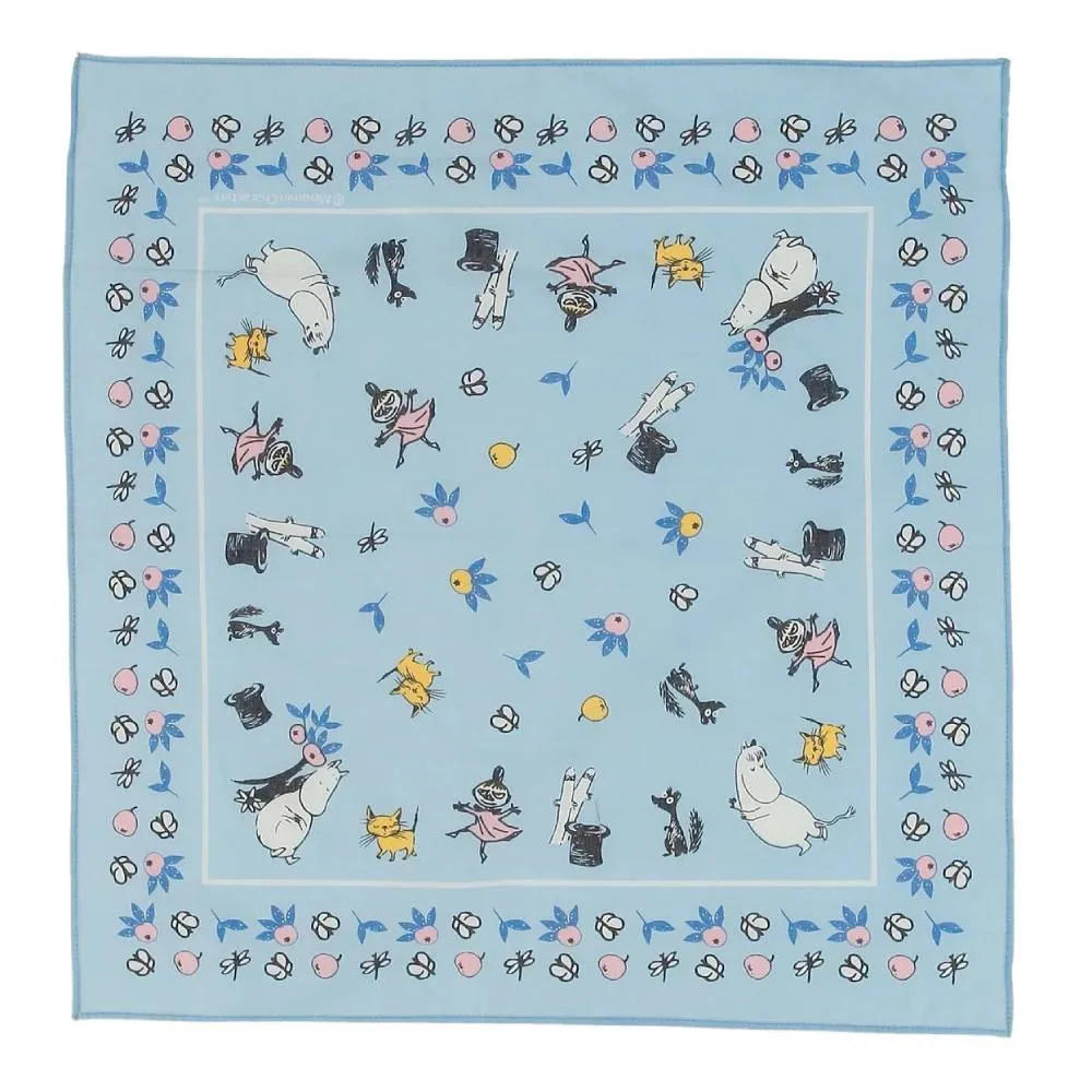 Moomintroll Apple Garden mouchoir coton 38 cm
