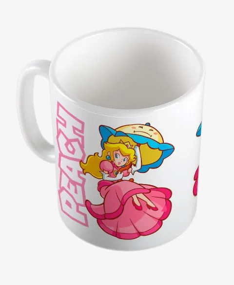 Pixgoodies Mario Peach mug céramique princesse