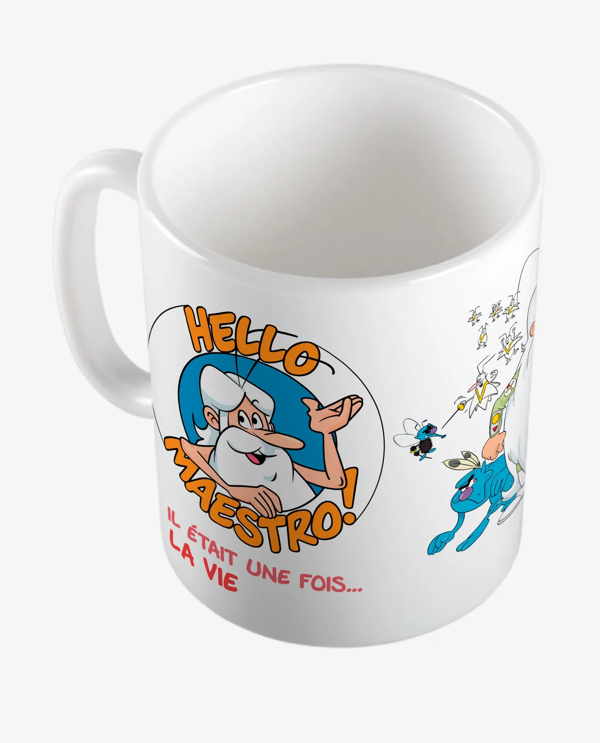 Pixgoodies Il était une fois la Vie Hello Maestro mug