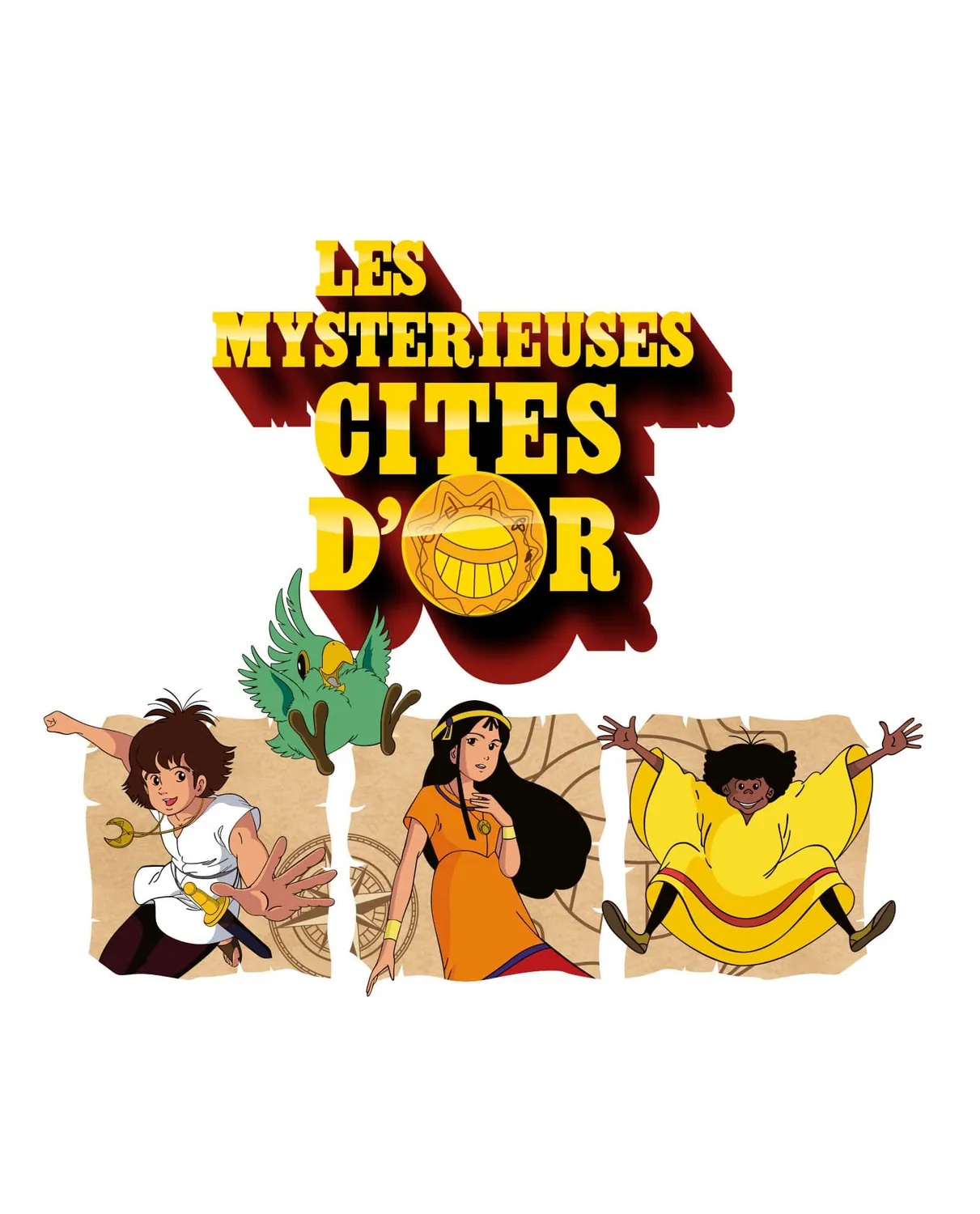 Pixgoodies Les Mystérieuses Cités d'or t-shirt coton Esteban