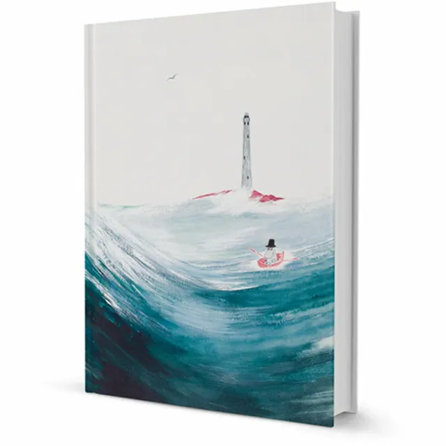 Moomintroll Moominpappa at Sea carnet rigide A5 pages blanches