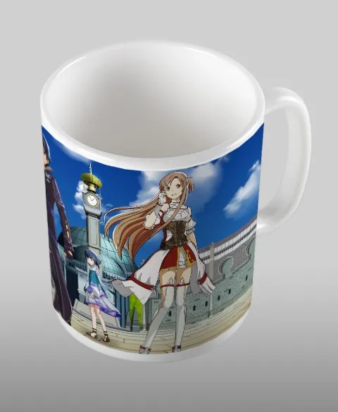 Pixgoodies Sword Art Online mug céramique light novel
