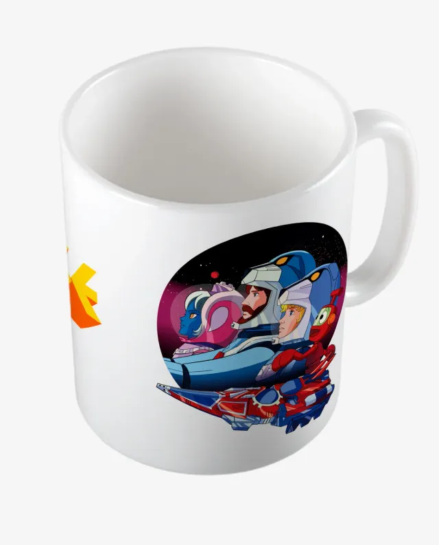 Pixgoodies Ulysse 31 Homère dans l'espace mug 325 ml
