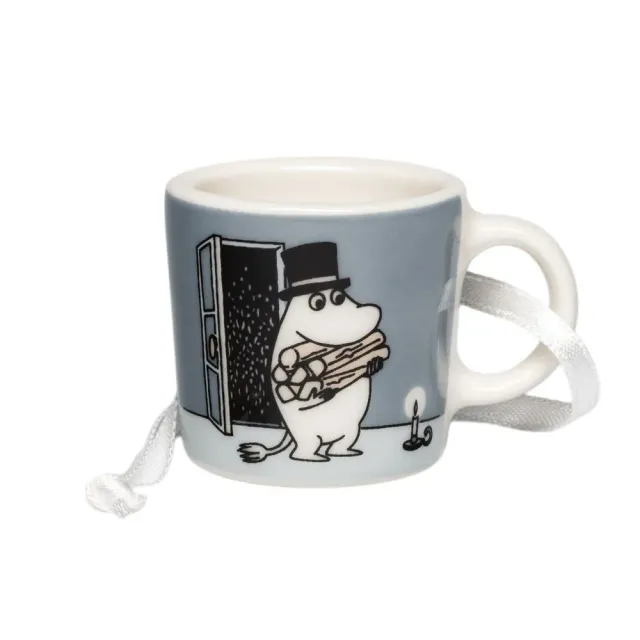 Moomintroll Moominpappa Mini Mug tasse miniature grise 12 ml