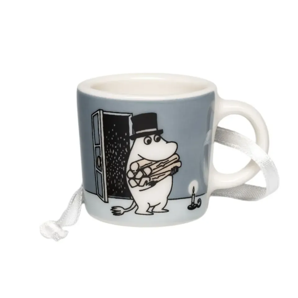 Moomintroll Moominpappa Mini Mug tasse miniature grise 12 ml