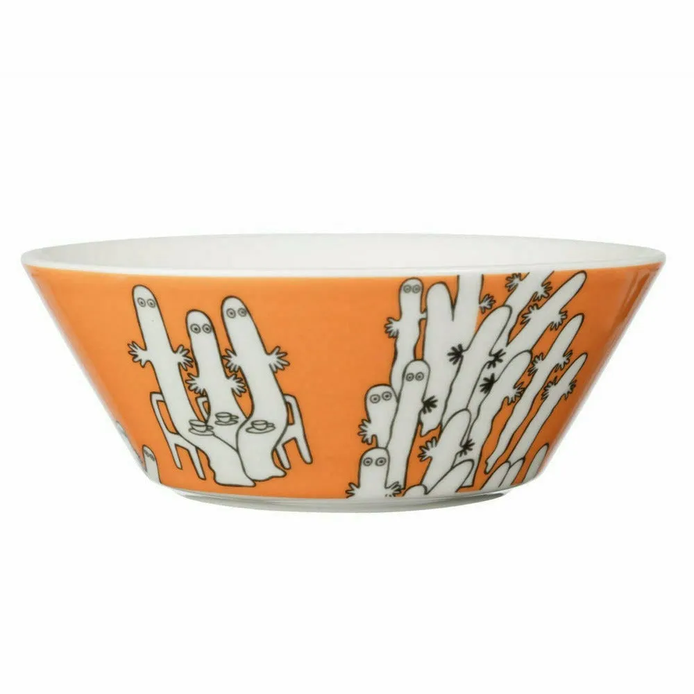 Hattifatteners Bowl bol orange 15 cm en vitro-porcelaine