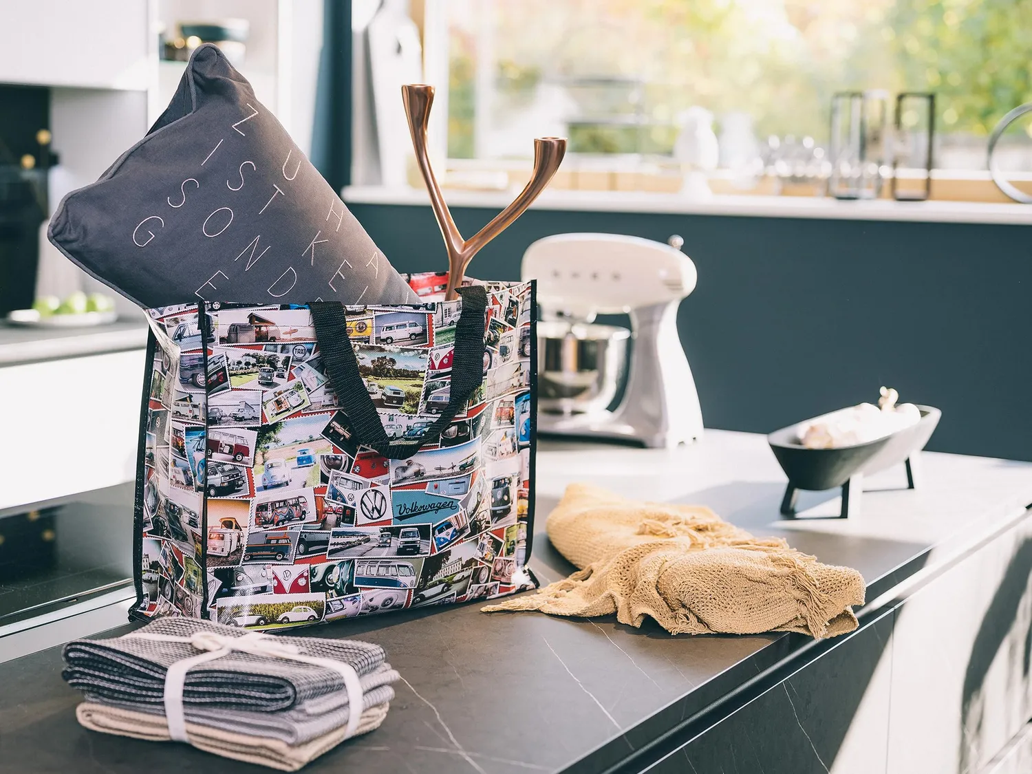 Brisa VW Collection T1 Combi sac cabas non-tissé