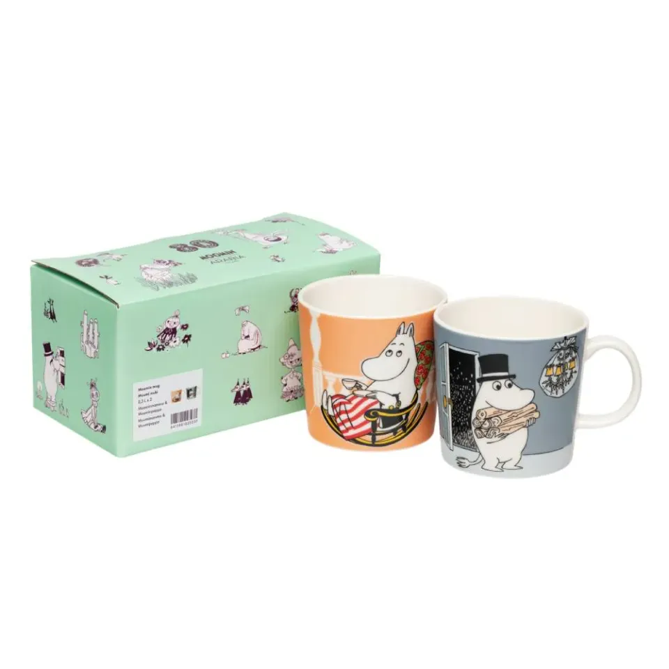 Moomintroll Moominmamma & Moominpappa 80 mug 0,3 L lot 2