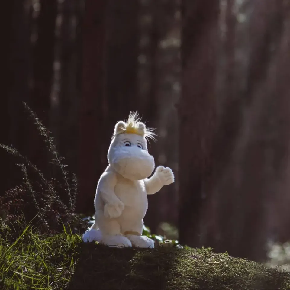 Moomintroll Snorkmaiden peluche déco 33 cm
