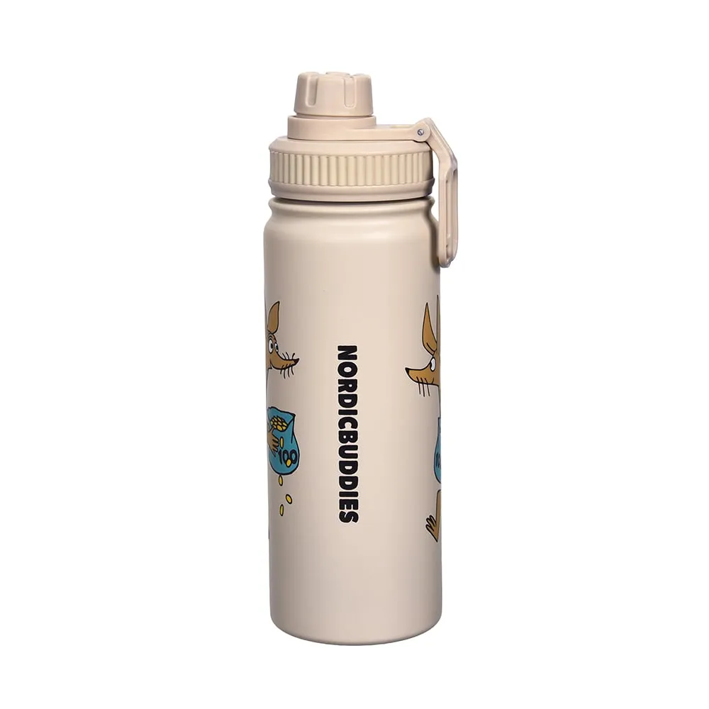 Moomintroll Sniff's Business gourde isotherme beige 550 ml