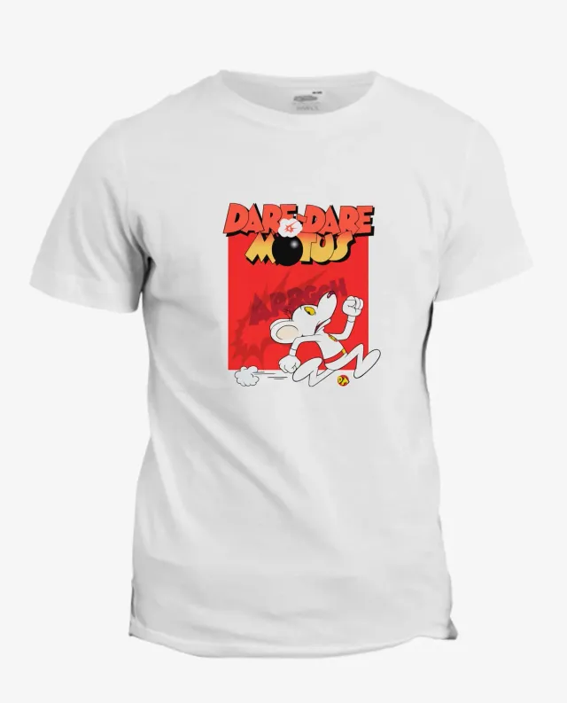 Pixgoodies Dare Dare Motus Danger Mouse t-shirt coton