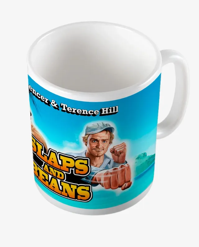 Mug Bud Spencer et Terence Hill Slaps and Beans céramique 325 ml