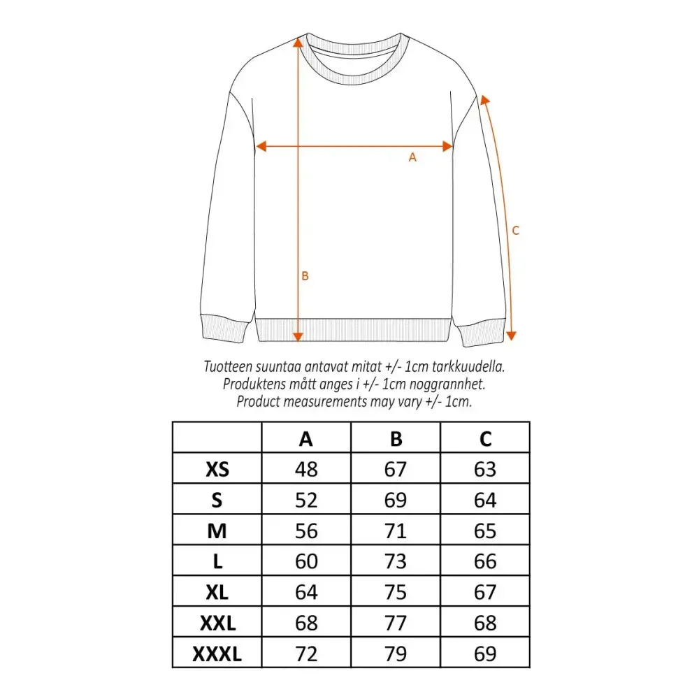 Moomintroll Muskrat Sweat beige coton homme