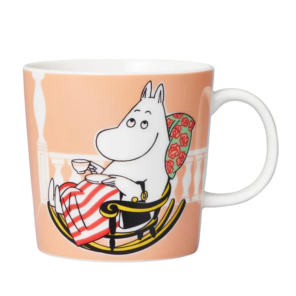 Moomintroll Moominmamma mug 30 cl pêche
