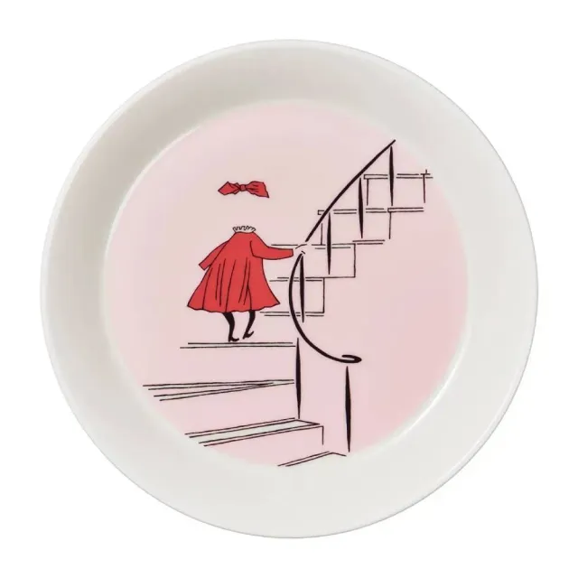 Moomintroll Ninny assiette 19 cm poudre