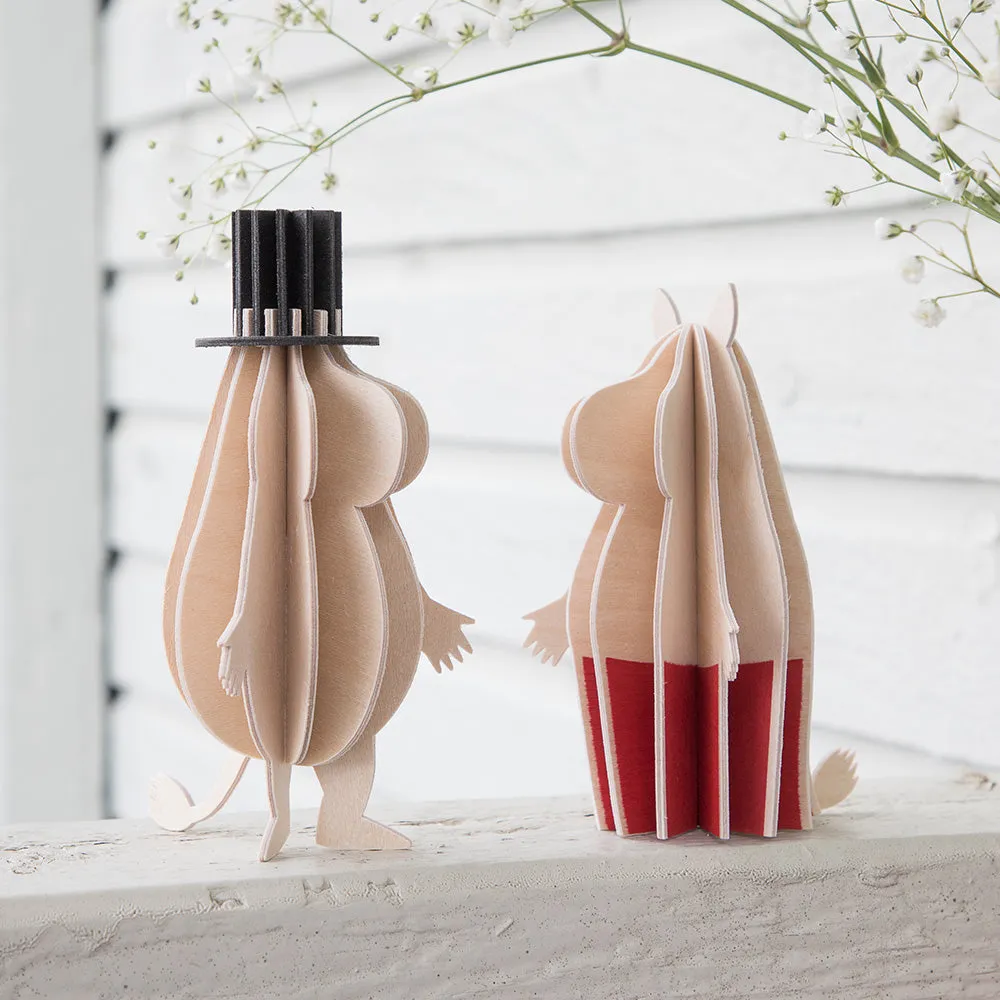Moomintroll Moominmamma figurine en bois FSC