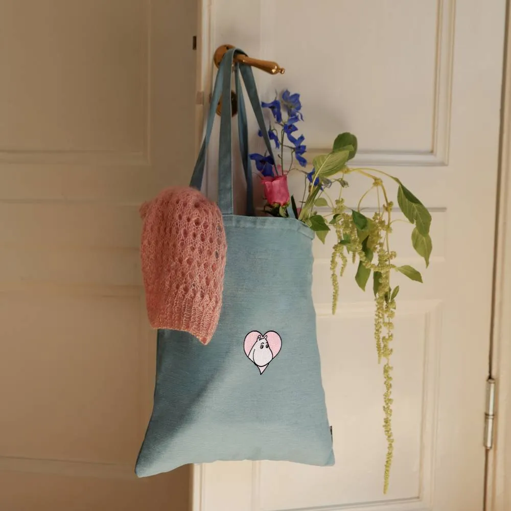 Moomintroll Love tote bag coton 38x42 cm