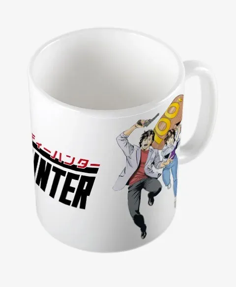 Pixgoodies Nicky Larson City Hunter mug céramique 325 ml