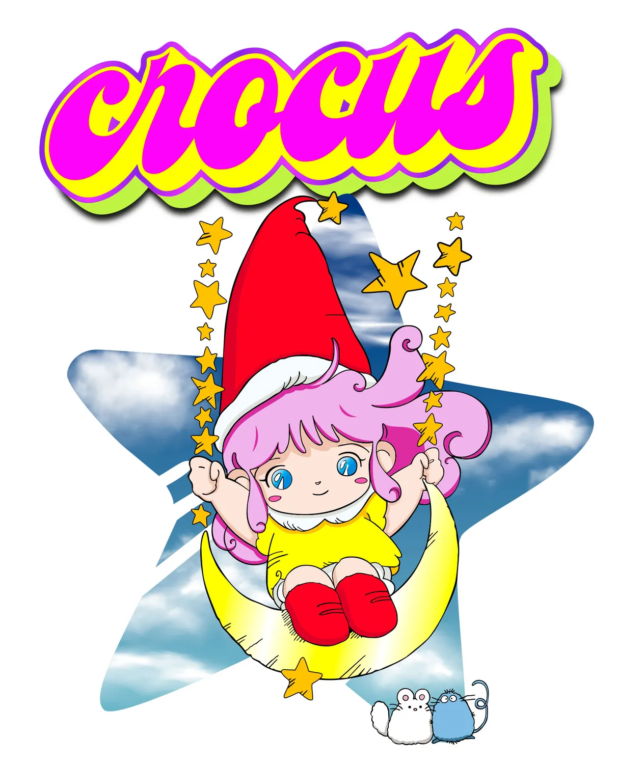 Pixgoodies Crocus anime plein de douceur mug 325 ml