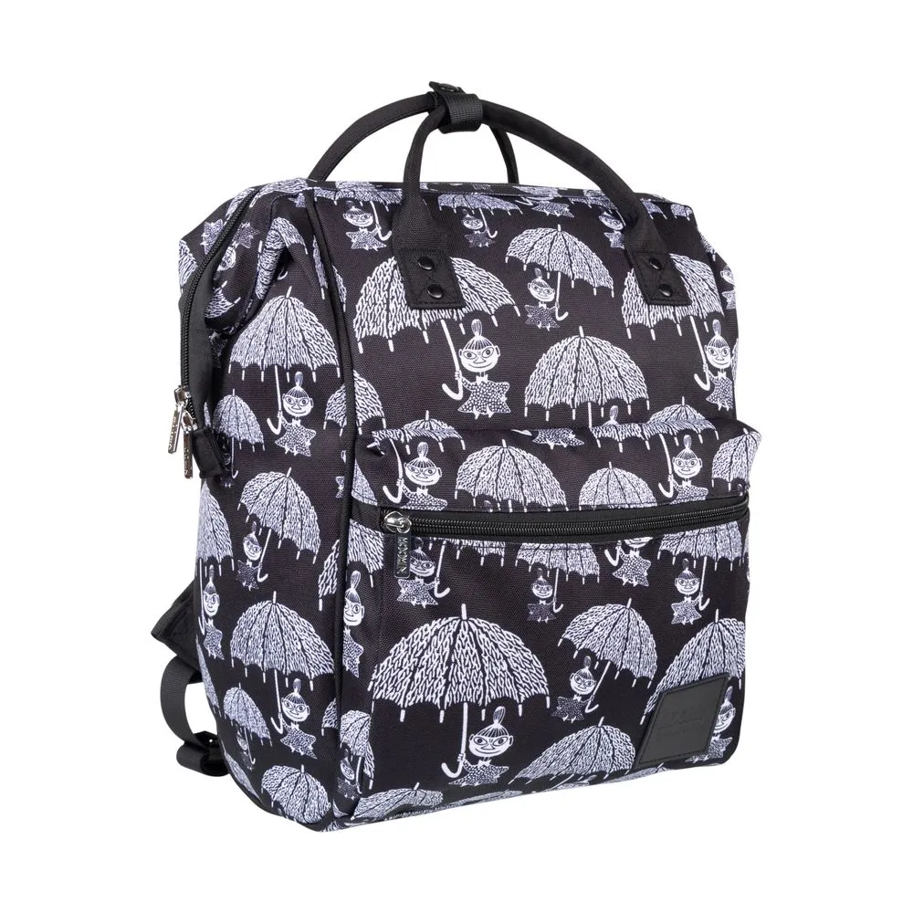 Moomintroll Rain Sac à Dos Little My Noir 15 L