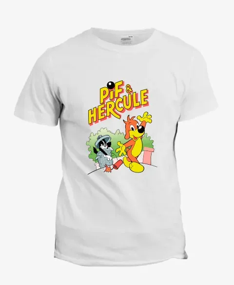Pixgoodies Pif et Hercule Chamaillent t-shirt