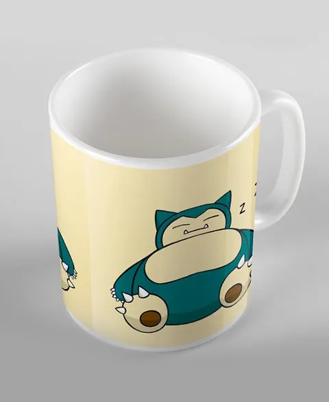 Pixgoodies Pokémon Ronflex adore dormir mug céramique