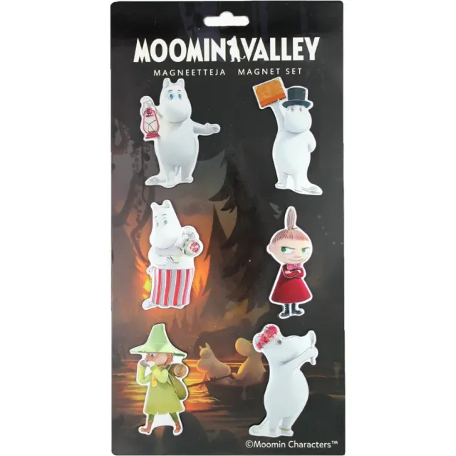 Moomin Characters magnets aimants 6 pièces
