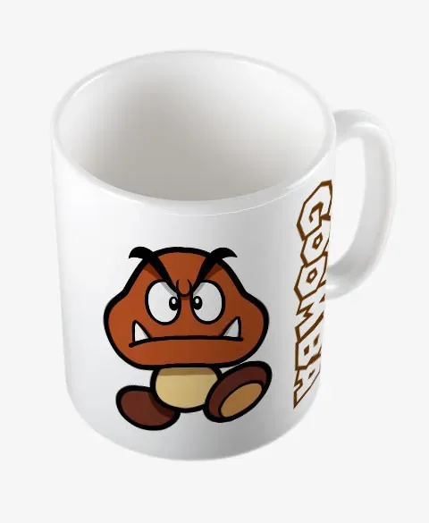 Pixgoodies Mario Goomba mug céramique