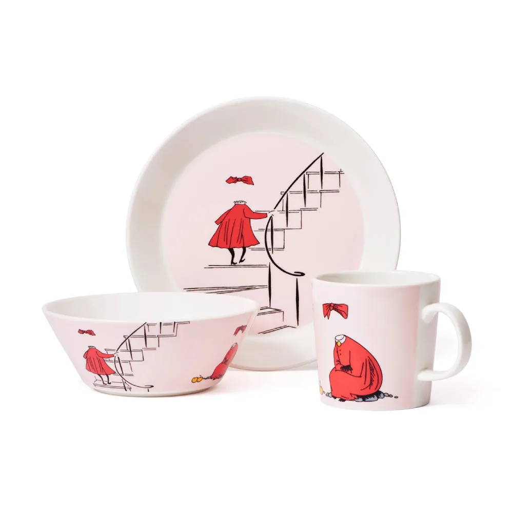 Moomintroll Ninny assiette 19 cm poudre