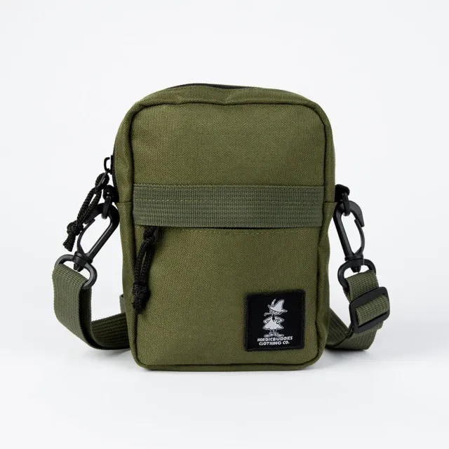Moomintroll Snufkin sac bandoulière vert foncé