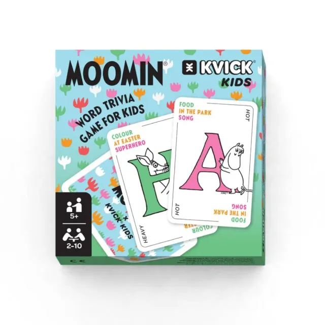 Moomintroll Kvick jeu de cartes enfant 55 cartes
