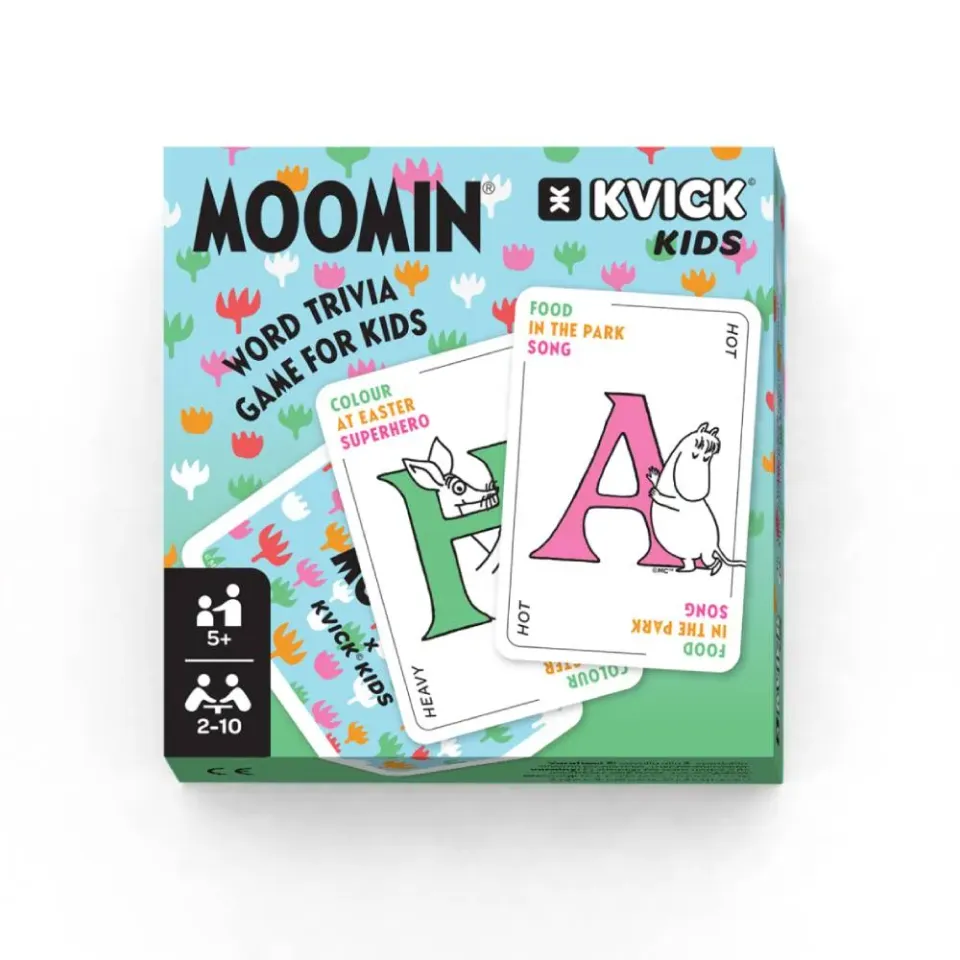 Moomintroll Kvick jeu de cartes enfant 55 cartes