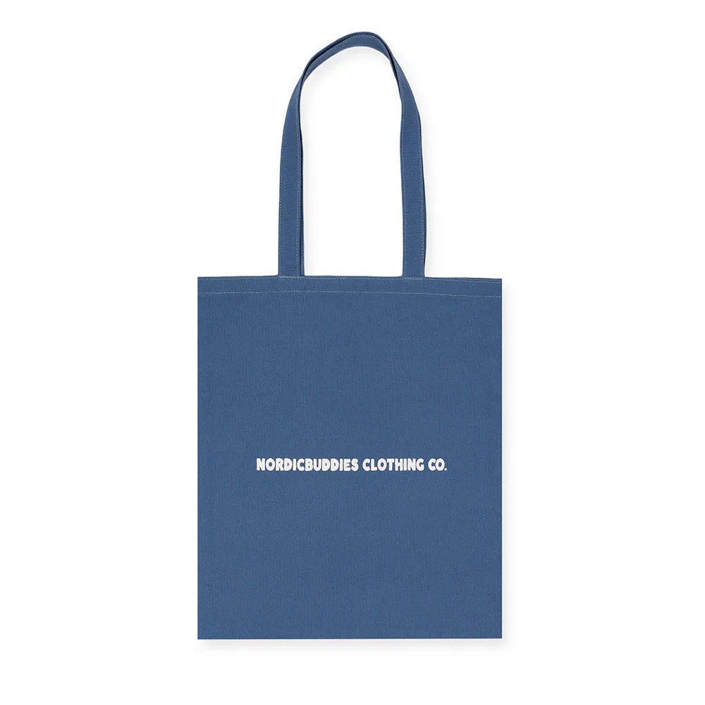 Moomintroll Gardening sac cabas bleu coton 38x42 cm