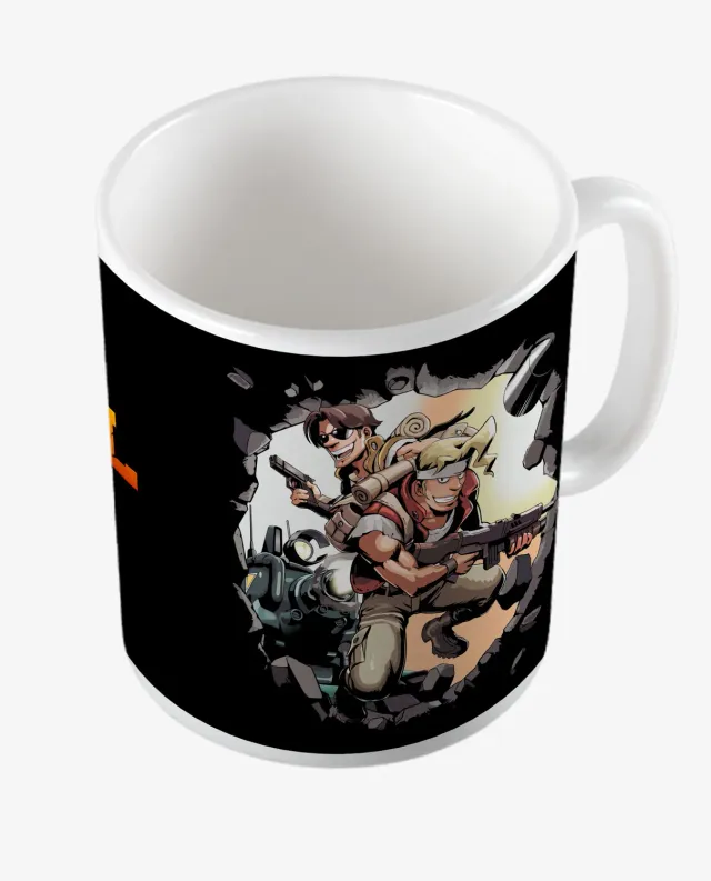Pixgoodies Metal Slug mug céramique 325 ml arcade